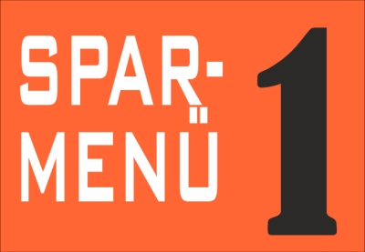 Sparmenü 1