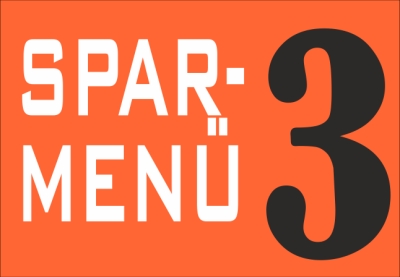 Sparmenü 3