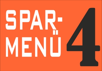 Sparmenü 4